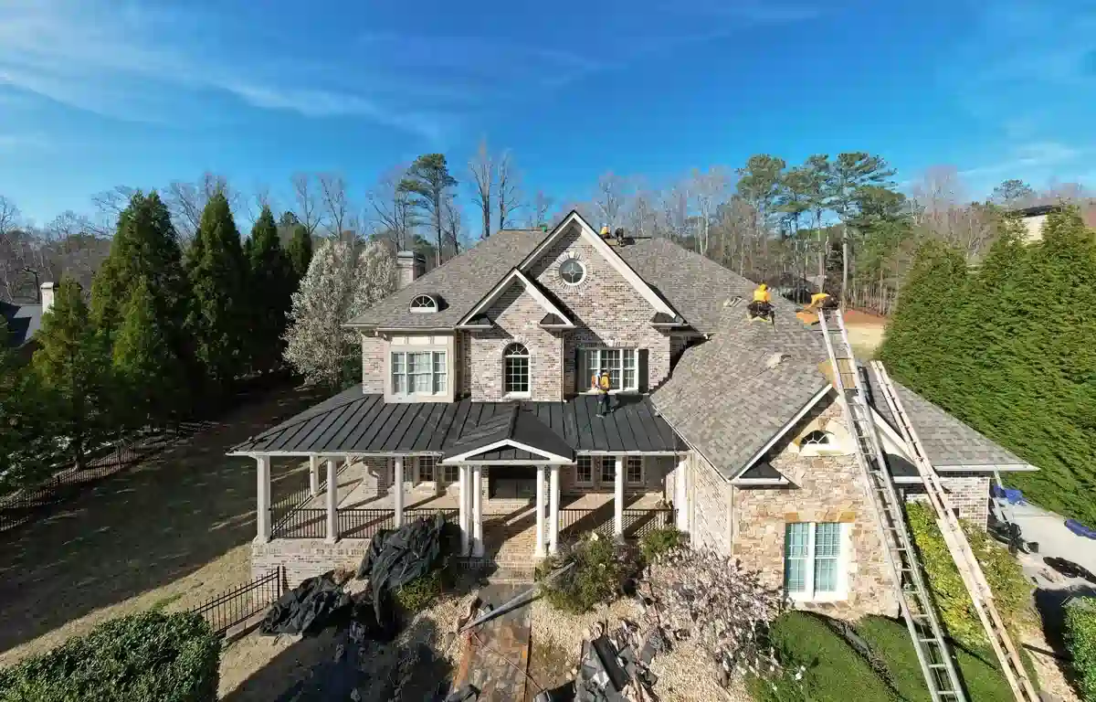 Home exterior background